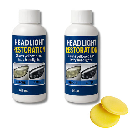 Headlight Restoration Fluid, Blur/Scratch Remover Kit 🔥BUY 1 GET 1 FREE