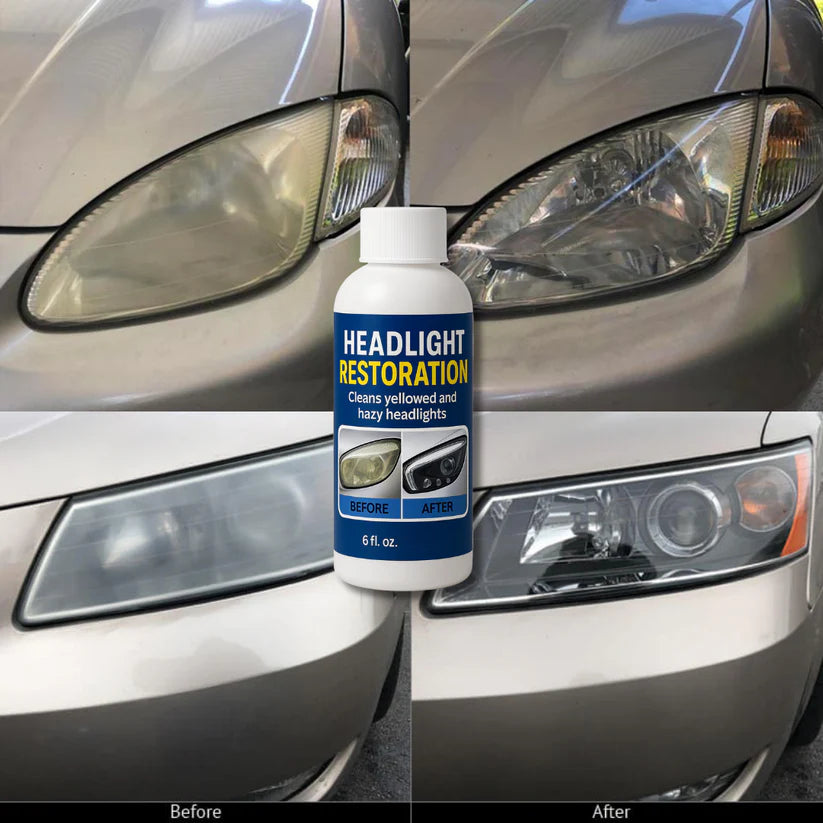 Headlight Restoration Fluid, Blur/Scratch Remover Kit 🔥BUY 1 GET 1 FREE