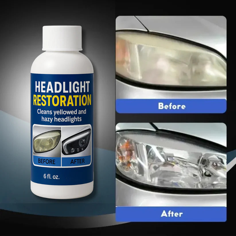 Headlight Restoration Fluid, Blur/Scratch Remover Kit 🔥BUY 1 GET 1 FREE