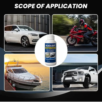 Headlight Restoration Fluid, Blur/Scratch Remover Kit 🔥BUY 1 GET 1 FREE
